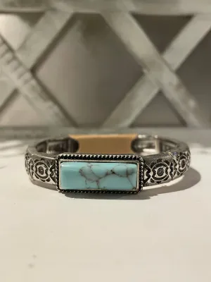 Turquoise Marble Stone Bracelet